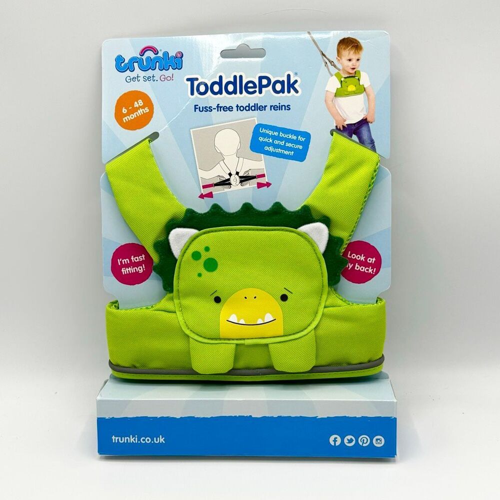Trunki ToddlePak Fuss Free Toddler Reins Leash New